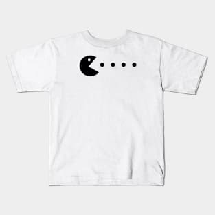 Pacman Black Kids T-Shirt